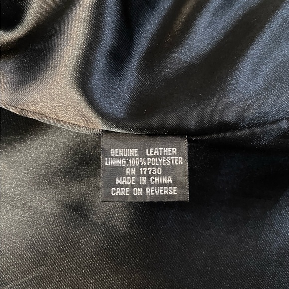 111 State Men's Black Leather Coat - Picture 5 of 10